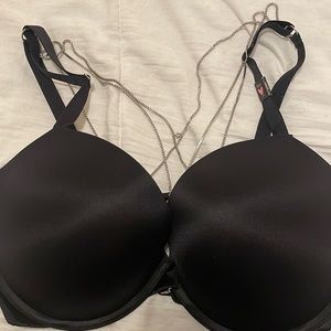 Brand new rhinestone back VS push up bra